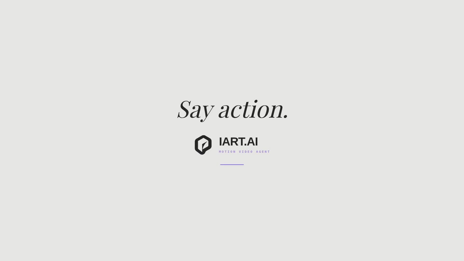 Creador de videos promocionales con IA — iArt.ai use case
